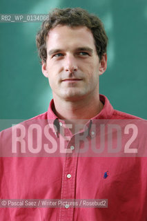 Writer, historian and TV presenter Dan Snow at the Edinburgh International Book Festival 2007. ..Copyright©Pascal Saez/Writer Pictures/Rosebud2