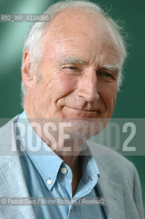 Writer, historian and TV presenter Peter Snow at the Edinburgh International Book Festival 2007. ..Copyright©Pascal Saez/Writer Pictures/Rosebud2