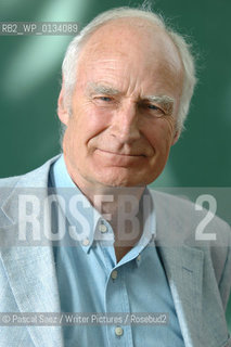 Writer, historian and TV presenter Peter Snow at the Edinburgh International Book Festival 2007. ..Copyright©Pascal Saez/Writer Pictures/Rosebud2