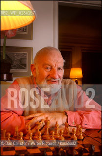 Richard Sonnenfeldt at home January 02, 2003 who served indictment papers to Adolph Hitlers second in command Rudolph Hess and others for war crimes at the Nuremburg trials in 1945..copyright©Dan Callister/Writer Pictures/Rosebud2