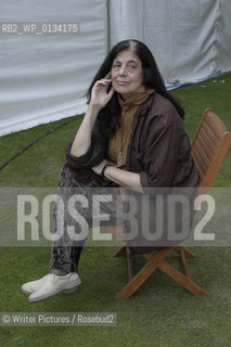 Susan Sontag at the Edinburgh Book Festival 2003  CREDIT Geraint Lewis
©Writer Pictures/Rosebud2