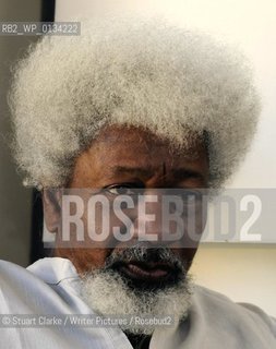 Wole Soyinka the Nobel Laureate from Nigeria..copyright©Stuart Clarke/Writer Pictures/Rosebud2