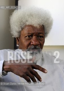 Wole Soyinka the Nobel Laureate from Nigeria..copyright©Stuart Clarke/Writer Pictures/Rosebud2