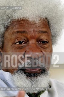 Wole Soyinka the Nobel Laureate from Nigeria..copyright©Stuart Clarke/Writer Pictures/Rosebud2