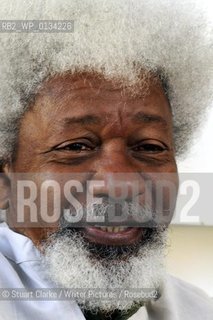 Wole Soyinka the Nobel Laureate from Nigeria..copyright©Stuart Clarke/Writer Pictures/Rosebud2