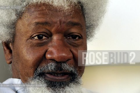 Wole Soyinka the Nobel Laureate from Nigeria..copyright©Stuart Clarke/Writer Pictures/Rosebud2