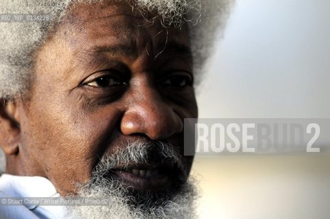 Wole Soyinka the Nobel Laureate from Nigeria..copyright©Stuart Clarke/Writer Pictures/Rosebud2