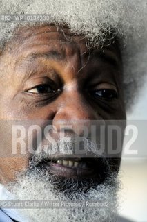 Wole Soyinka the Nobel Laureate from Nigeria..copyright©Stuart Clarke/Writer Pictures/Rosebud2