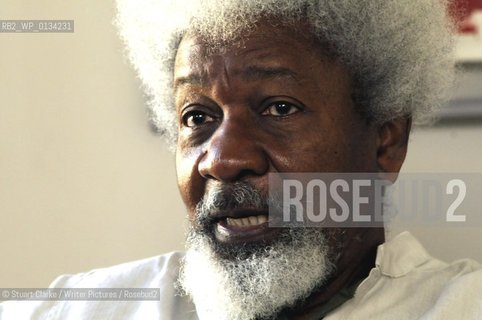 Wole Soyinka the Nobel Laureate from Nigeria..copyright©Stuart Clarke/Writer Pictures/Rosebud2