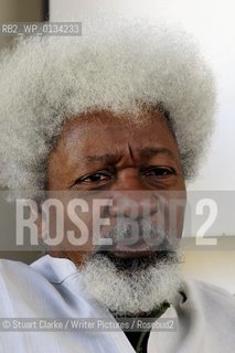 Wole Soyinka the Nobel Laureate from Nigeria..copyright©Stuart Clarke/Writer Pictures/Rosebud2