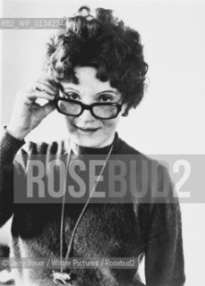 Author Dame Muriel Spark ( 1918 - 2006 ) pictured in 1985 in this publicity portrait..Brititsh Writer who lived a large portion of her life in Tuscany, Italy..Copyright©Jerry Bauer/Writer Pictures/Rosebud2