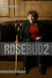Muriel Spark author at the Edinburgh Book Festival 2004. CREDIT Geraint Lewis
©Writer Pictures/Rosebud2