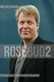 British historian and writer Charles Spencer, brother of the late Lady Diana, Princess of Wales, at the Edinburgh International Book Festival 2007. ..Copyright©Pascal Saez/Writer Pictures/Rosebud2