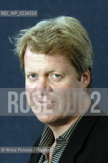 Earl Charles Spencer at the Edinburgh International Book Festival, 15/08/07.
©Writer Pictures/Rosebud2