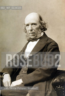 Herbert Spencer (1820-1903).Political and sociological writer..Copyright©NNG/Writer Pictures/Rosebud2