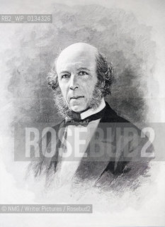Herbert Spencer (1820-1903).English Philosopher.Copyright©NMG/Writer Pictures/Rosebud2