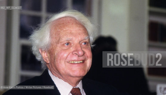 Sir Stephen Spender CBE, (February 28, 1909, London – July 16, 1995) was an English poet, novelist and essayist..Copyright©Anne-Katrin Purkiss/Writer Pictures/Rosebud2