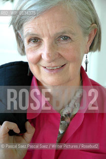 British writer Hilary Spurling, winner of the Whitbread Book of the Year award 2005 for her biography Matisse the Master..Copyright©Pascal Saez.Pascal Saez/Writer Pictures/Rosebud2