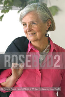 British writer Hilary Spurling, winner of the Whitbread Book of the Year award 2005 for her biography Matisse the Master..Copyright©Pascal Saez.Pascal Saez/Writer Pictures/Rosebud2