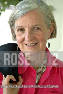 British writer Hilary Spurling, winner of the Whitbread Book of the Year award 2005 for her biography Matisse the Master..Copyright©Pascal Saez.Pascal Saez/Writer Pictures/Rosebud2