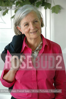 British writer Hilary Spurling, winner of the Whitbread Book of the Year award 2005 for her biography Matisse the Master..Copyright©Pascal Saez.Pascal Saez/Writer Pictures/Rosebud2
