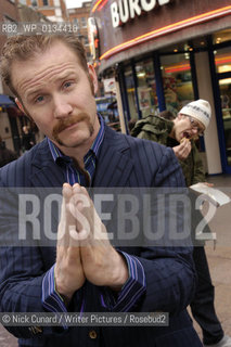 Morgan Spurlock, writer and director of supersize me ..copyright©Nick Cunard/Writer Pictures/Rosebud2