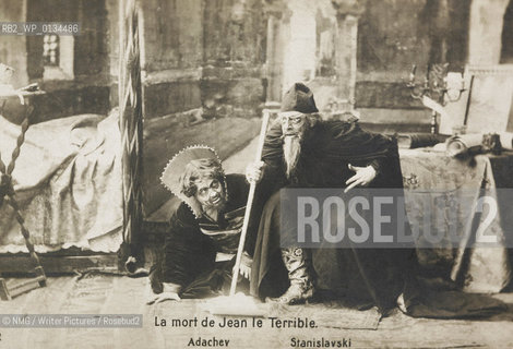 Konstantine Sergeyvich Stanislavsky (1865-1938).Celebrated Russian playright, producer and actor..Copyright©NMG/Writer Pictures/Rosebud2