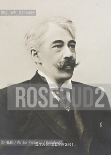 Konstantine Sergeyvich Stanislavsky (1865-1938).Celebrated Russian playright, producer and actor..Copyright©NMG/Writer Pictures/Rosebud2