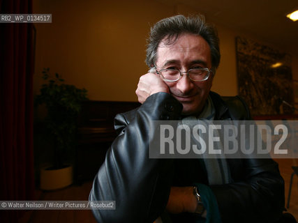 Hungarian Poet and Writer George Szirtes who now lives in the UK at The Stanza Poetry Festival in St Andrews, Fife..Copyright©Walter Neilson/Writer Pictures/Rosebud2