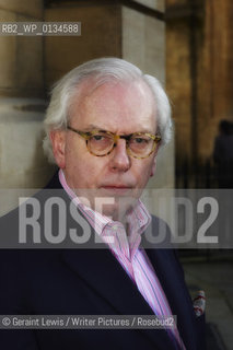 David Starkey. Historian and Writer at The Sheldonian Theatre at The  Oxford Literary Festival where he is talking about his new book Henry The Virtuous Prince written for the 500th anniversary of Henry VIIIs accession..copyright©Geraint Lewis/Writer Pictures/Rosebud2