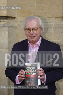 David Starkey. Historian and Writer at The Sheldonian Theatre at The  Oxford Literary Festival where he is talking about his new book Henry The Virtuous Prince written for the 500th anniversary of Henry VIIIs accession..copyright©Geraint Lewis/Writer Pictures/Rosebud2