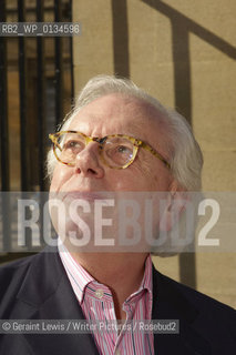 David Starkey. Historian and Writer at The Sheldonian Theatre at The  Oxford Literary Festival where he is talking about his new book Henry The Virtuous Prince written for the 500th anniversary of Henry VIIIs accession..copyright©Geraint Lewis/Writer Pictures/Rosebud2