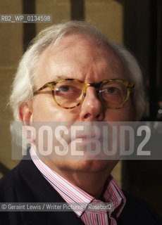 David Starkey. Historian and Writer at The Sheldonian Theatre at The  Oxford Literary Festival where he is talking about his new book Henry The Virtuous Prince written for the 500th anniversary of Henry VIIIs accession..copyright©Geraint Lewis/Writer Pictures/Rosebud2