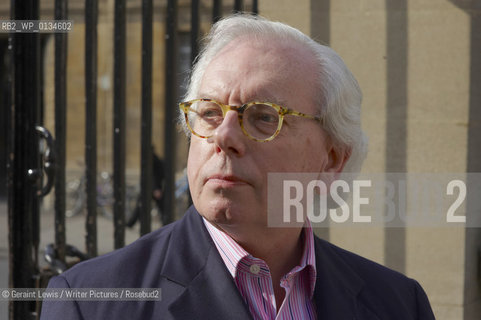 David Starkey. Historian and Writer at The Sheldonian Theatre at The  Oxford Literary Festival where he is talking about his new book Henry The Virtuous Prince written for the 500th anniversary of Henry VIIIs accession..copyright©Geraint Lewis/Writer Pictures/Rosebud2