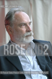 Polish writer, critic, essayist and illustrator Stefan Chwin at the Edinburgh International Book Festival 2005..Copyright©Pascal Saez.Pascal Saez/Writer Pictures/Rosebud2