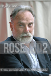 Polish writer, critic, essayist and illustrator Stefan Chwin at the Edinburgh International Book Festival 2005..Copyright©Pascal Saez.Pascal Saez/Writer Pictures/Rosebud2