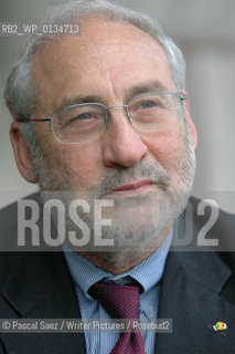 American former vice-president of the World Bank, Nobel Prize-winning economist and writer Joseph E Stiglitz at the Edinburgh International Book Festival. ..Copyright©Pascal Saez/Writer Pictures/Rosebud2
