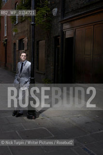 Nick Stone, author.Street Photographer Nick Turpin photographs Thriller Writers for Arena Magazine on the streets of  London..***Hire Fees Apply***.***Call Agency***..copyright©Nick Turpin/Writer Pictures/Rosebud2