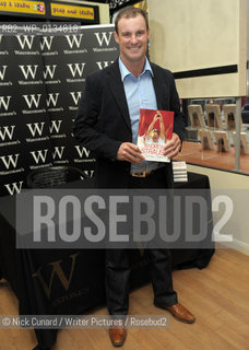 Fresh from captaining his team to Ashes glory, England cricket captain Andrew Strauss is pictured signing copies of his autobiography Testing Times: On and Off the Field at Waterstones , Leadenhall Market. ..copyright©Nick Cunard/Writer Pictures/Rosebud2