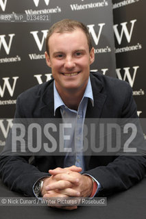 Fresh from captaining his team to Ashes glory, England cricket captain Andrew Strauss is pictured signing copies of his autobiography Testing Times: On and Off the Field at Waterstones , Leadenhall Market. ..copyright©Nick Cunard/Writer Pictures/Rosebud2