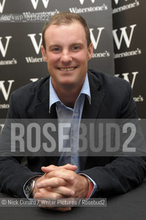 Fresh from captaining his team to Ashes glory, England cricket captain Andrew Strauss is pictured signing copies of his autobiography Testing Times: On and Off the Field at Waterstones , Leadenhall Market. ..copyright©Nick Cunard/Writer Pictures/Rosebud2