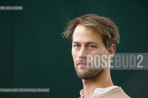 Tristram Stuart, English Hotorian and writer about the enviroment and the waste of food in the West at The Edinburgh International Book Festival 2009..copyright©Geraint Lewis/Writer Pictures/Rosebud2