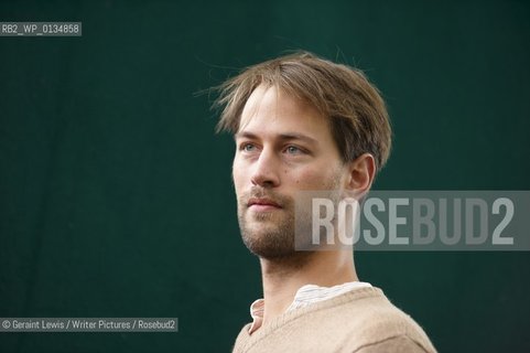 Tristram Stuart, English Hotorian and writer about the enviroment and the waste of food in the West at The Edinburgh International Book Festival 2009..copyright©Geraint Lewis/Writer Pictures/Rosebud2