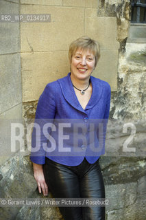 Julie Summers ,author and historian at the Oxford Literary Festival at Christchurch College Oxford. The writer of Stranger in the House,Womens Stories of Men Returning from the War...copyright©Geraint Lewis/Writer Pictures/Rosebud2