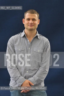 William Sutcliffe at The Edinburgh International Book Festival..Copyright©Pascal Saez/Writer Pictures/Rosebud2