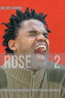 Scottish writer Luke Sutherland, author of Venus as a Boy, at the Edinburgh International Book Festival 2004..Copyright©Pascal Saez.Pascal Saez/Writer Pictures/Rosebud2