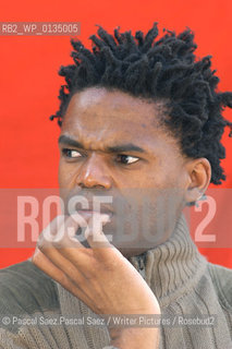 Scottish writer Luke Sutherland, author of Venus as a Boy, at the Edinburgh International Book Festival 2004..Copyright©Pascal Saez.Pascal Saez/Writer Pictures/Rosebud2