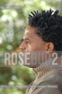 Scottish writer Luke Sutherland, author of Venus as a Boy, at the Edinburgh International Book Festival 2004..Copyright©Pascal Saez.Pascal Saez/Writer Pictures/Rosebud2