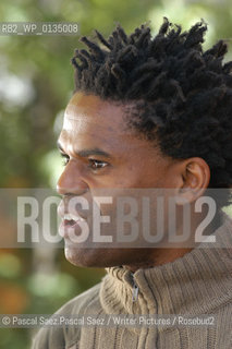 Scottish writer Luke Sutherland, author of Venus as a Boy, at the Edinburgh International Book Festival 2004..Copyright©Pascal Saez.Pascal Saez/Writer Pictures/Rosebud2