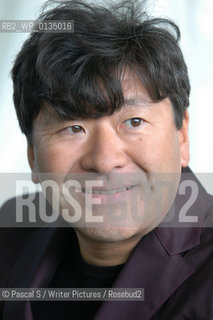 24 August 2005-Edinburgh, UK-Japanese horror writer Koji Suzuki, author of the novels  Spiral and Ring, which inspired a successful japanese movie, recently remade by Hollywood..At the Edinburgh International Book Festival..Copyright©Pascal S/Writer Pictures/Rosebud2